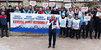 “Ücrette Dengesizlik, Gelirde Adaletsizlik, Kamuda Huzursuzluk Bitsin”