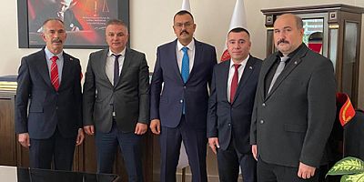 Ülkü Ocakları İl Başkanlığından  Başsavcı Fatih Kocaman’a Ziyaret