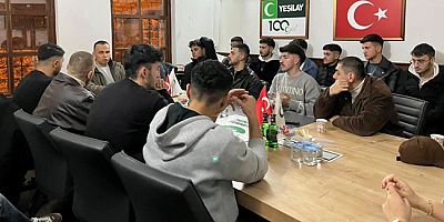 Ülkü Ocakları Üniversite Teşkilatından Yeşilay Amasya Şubesine Ziyaret
