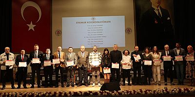 ÜNİ-DOKAP Boraboy Kampında Görev Alanlara Teşekkür Belgeleri Verildi