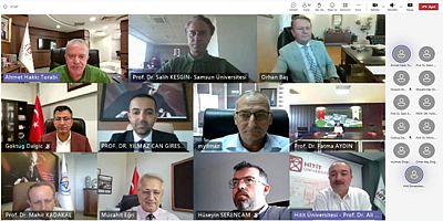 ÜNİ-DOKAP Üst Kurul Toplantısı Çevrim İçi Olarak Gerçekleştirildi