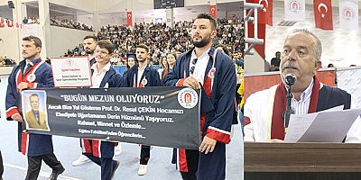 Üniversitede Mezuniyet  Sevincine Hüzün Eşlik Etti