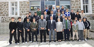 Vali Bakan, Anadolu İmam  Hatip Lisesini Ziyaret Etti