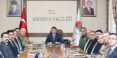 Vali Bakan Başkanlığında İl Güvenlik  ve Asayiş Toplantısı Gerçekleştirildi