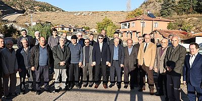 Vali Bakan’dan Değirmendere  Köyüne Samimi Ziyaret