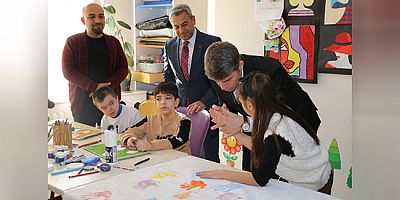 Vali Bakan’dan Kılıçarslan Özel Eğitim Uygulama Okulu’na Ziyaret