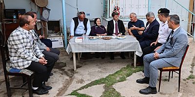 Vali Bakan’dan Merzifon’da Şehit Annesine Anlamlı Ziyaret