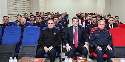 Vali Bakan Jandarma’da Asayiş Toplantısına Katıldı