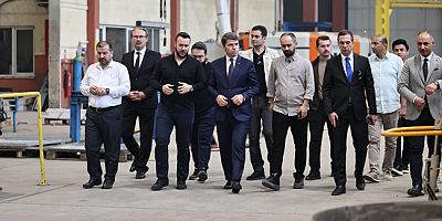 Vali Bakan Meyve Paketleme ve  Soğuk Hava Tesisini Ziyaret Etti