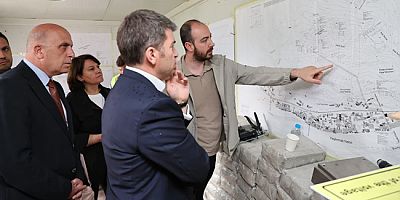 Vali Bakan Tarihi Mirası Aydınlatma Projesini Yerinde İnceledi