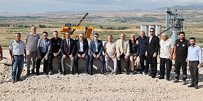Vali Bakan ve Milletvekili Çilez, Taş Kırma ve Asfalt Tesisini İnceledi