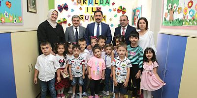 Vali Masatlı’dan Minik  Öğrencilere Ziyaret