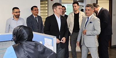 Vali Önder Bakan’dan  İl Müdürüne Ziyaret
