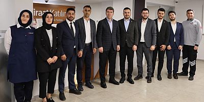 Vali Önder Bakan İlimizdeki Banka  Müdürlerine Ziyarette Bulundu