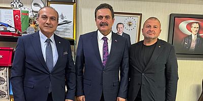 Vekil Haluk İpek’e  ATSO’dan Ziyaret