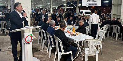 Vekil Karagöz, Amasya Seyyar Pazarcılar Derneği’nin İftar Programına Katıldı