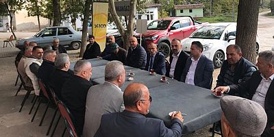 Vekil Karagöz, Merzifon Alıcık ve Bulak Köylerini Ziyaret Etti