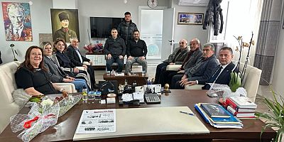 Vekil Karagöz ve CHP Örgütü Belediye Başkanı Özyol’u Ziyaret Etti