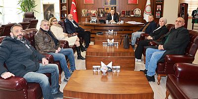 Yalıboyu Turizm İşletmeleri Derneği’nden Başkan Sevindi’ye Ziyaret
