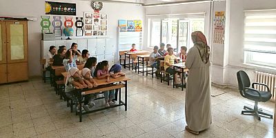 Yaz Kur’an Kursu Öğrencilerine Mahremiyet Bilinci ve Çevre Ahlakı Semineri