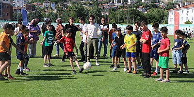 Yaz Spor Okullarının  Açılışı Törenle Yapıldı