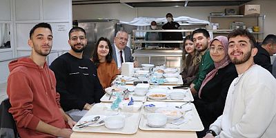 Yemekhaneyi Ziyaret Etti