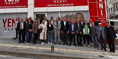 YENİ Parti Amasya İl Başkanı Küp, İYİ Parti Yönetimini Ağırladı