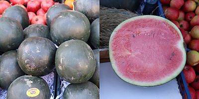 Yeni Yılın İlk Karpuzu Tezgâhlarda