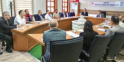 Yeşilay Amasya Adliye’deki Toplantıya Katıldı