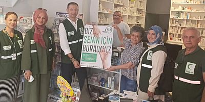 Yeşilay’dan Amasya’daki Eczanelere Bağımlılıkla Mücadele Ziyareti