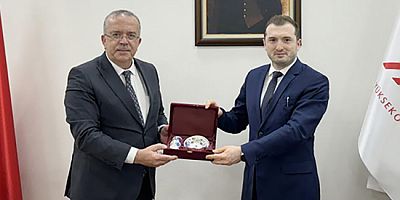 YÖK Genel Sekreterine Hayırlı Olsun Ziyareti