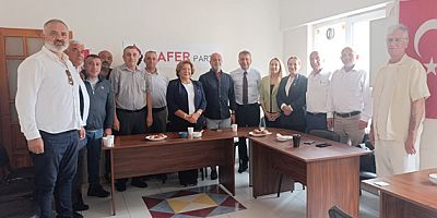 Zafer Partisi Heyeti Amasya’ya Geldi