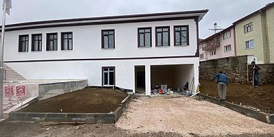 Ziyaret Belediyesi Ek Hizmet Binası Çalışmalarında Sona Gelindi