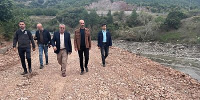 Ziyaret’te Yeşilırmak Çalışmaları Yerinde İncelendi