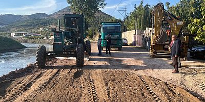 Ziyaret’te Yol Düzenleme Çalışmaları Sürüyor