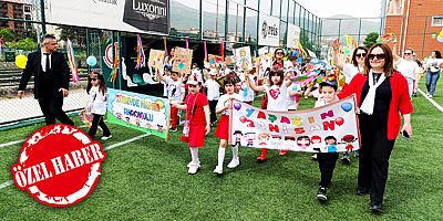 Zübeyde Hanım Anaokulu'ndan Renkli 23 Nisan Kutlaması