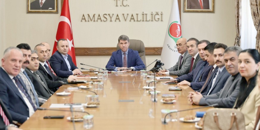 Turizm ve “Amasya Günleri”  Hazırlıkları Masaya Yatırıldı