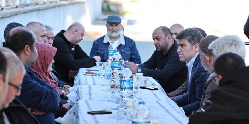 Vali Bakan Özarslan Ailesine  Taziye Ziyaretinde Bulundu