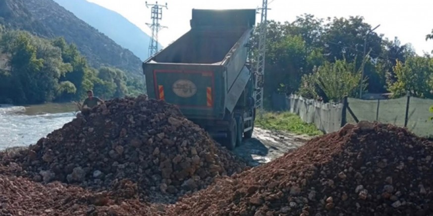 Yeşilırmak Islah Projesinde Çalışmalar Devam Ediyor