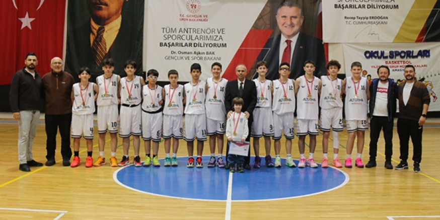 Yıldızlar Basketbol Grup Müsabakaları Amasya’da Sona Erdi