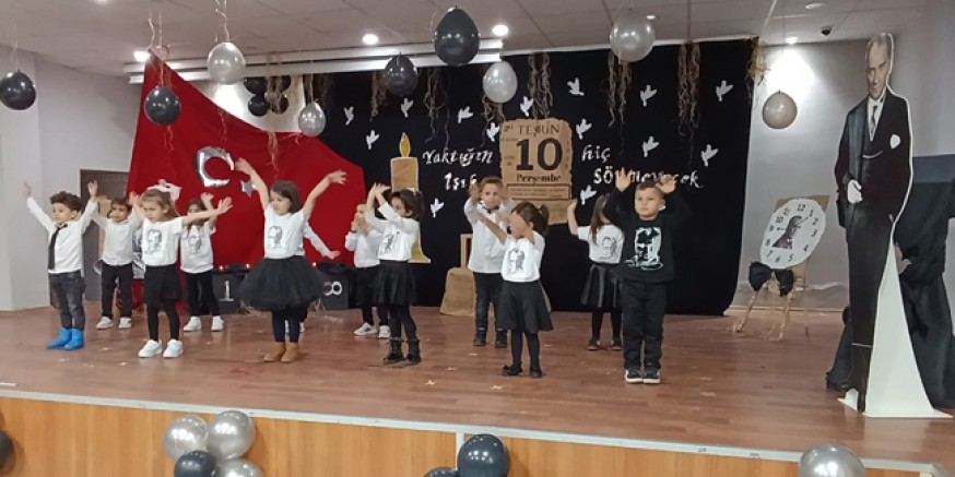 Zübeyde Hanım Anaokulu Atatürk’ü Andı