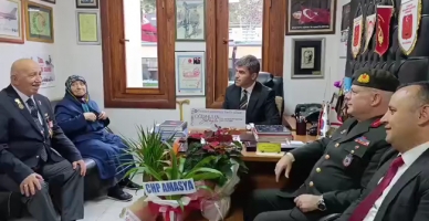 Amasya Protokolünden Gazilere Anlamlı Ziyaret
