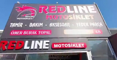 Redline Motosiklet’te Tamir, Yedek Parça ve Aksesuar Hizmeti
