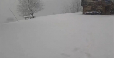 Mezrada Kar Etkili Oldu