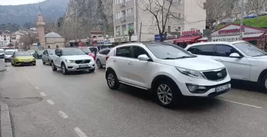 Amasya’da Bayram Hareketliliği Trafiği Arttırdı