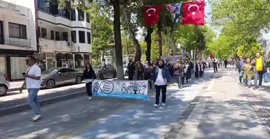 Amasya’da Dünya Aşı Haftası Farkındalık Yürüyüşü Düzenlendi