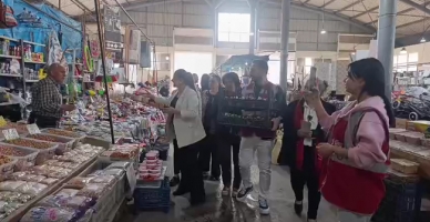 CHP Kadın Kolları Anneler Günü Dolayısıyla Çiçek Dağıttı