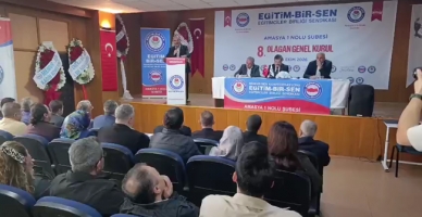 Eğitim-Bir-Sen Amasya’da Kerem Camcı Güven Tazeledi