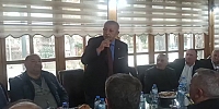 Sarı, Muhtarlarla Kahvaltıda Buluştu