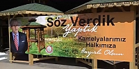Başkan Mehmet Sarı Verdiği Sözü Tuttu